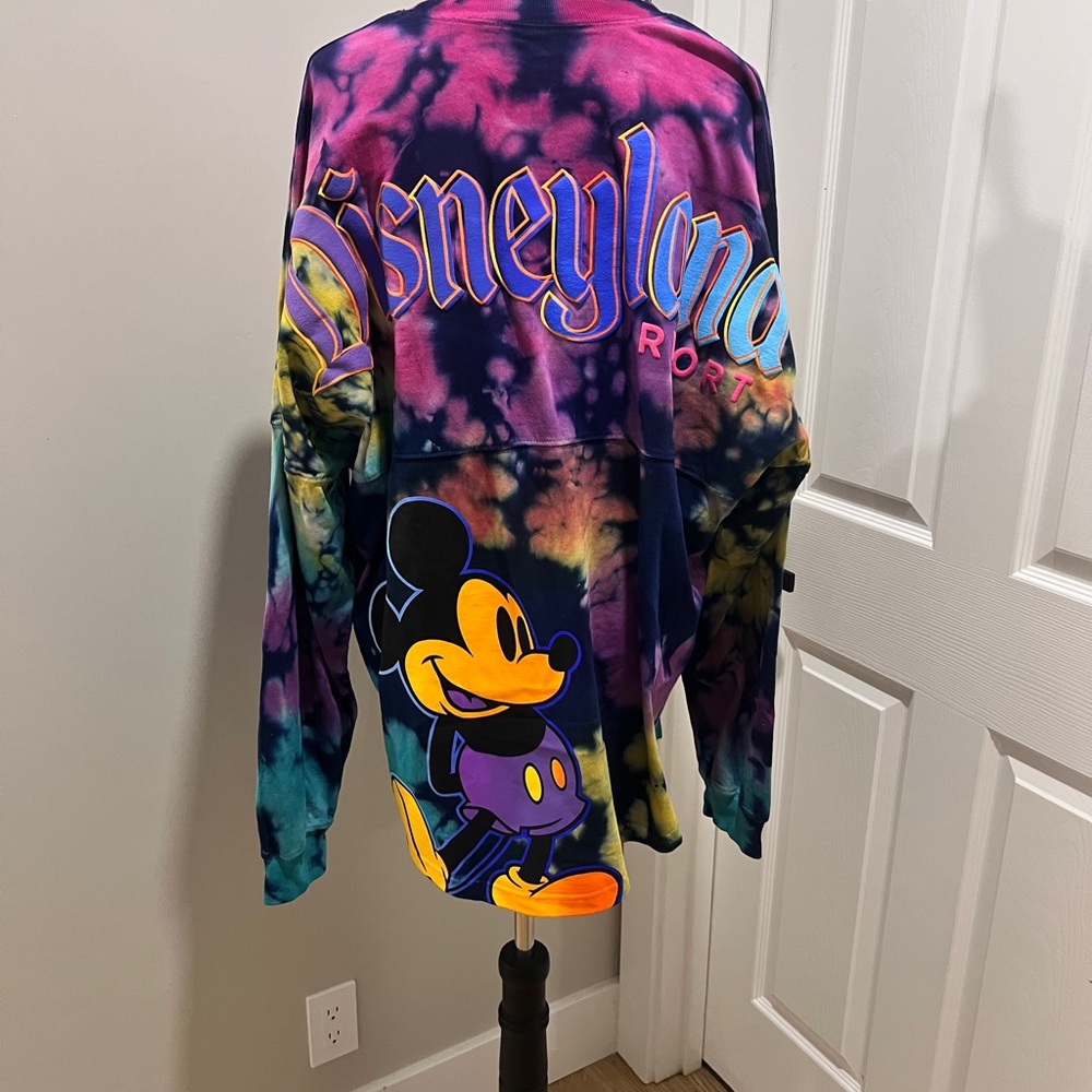 Disneyland 70th Anniversary Tie-Dye Mickey Mouse Spirit Jersey